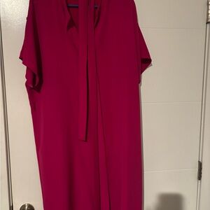 Banana Republic Pink Midi Dress